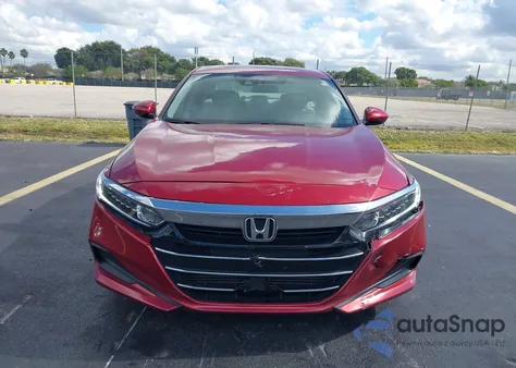 2021 Honda Accord Lx z USA, uszkodzony, nr VIN 1HGCV1F16MA014622